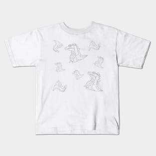 Puake doodles Kids T-Shirt